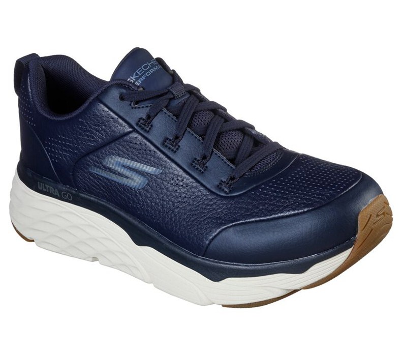 Skechers Herr Marinblå Sneakers - Max Cushioning Elite - Lucid - Sverige (MYBTQ-8520)
